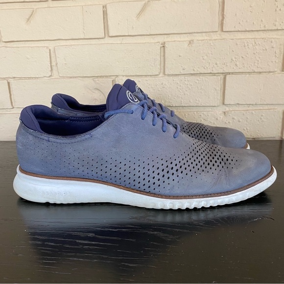 Cole Haan Men's 2.ZERØGRAND Lined Laser Wingtip Oxford Style C23806 11M Career - Picture 1 of 7